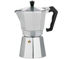 Kela 10590 cafetière italienne Moka traditionnelle, aluminium, 3 tasses, Italia