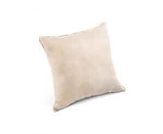 HomeMaison Coussin, Coton, Ivoire, 45x45 cm
