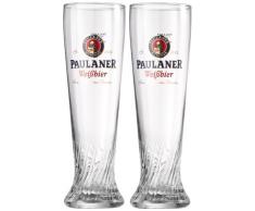 keine Angabe 690743 Paulaner Lot de 2 Verres à bière 0,5 L