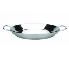 Ibili 652234 Plat à Paella Premier 34 cm Inox (Pour 6 personnes)