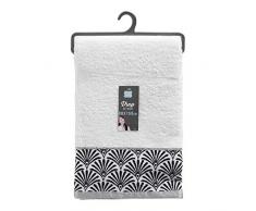douceur dintÃ©rieur drap de bain 90 x 150 cm eponge goldy blanc/argent