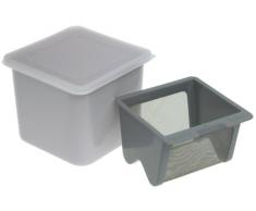 Cuisipro 837426 Yaourtière Moule à Fromage Blanc, PE/ABS/PP, 12 x 14 x 14 cm