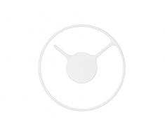 Stelton 852-1 Time Horloge Murale en Aluminium Blanc 22 cm