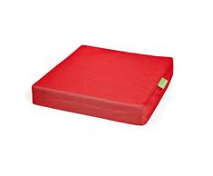 Outbag Square Coussin de Chaise, Rouge, 45 x 45 cm