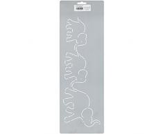 Sten Source Couette Pochoirs par Laura Estes, Multicolore