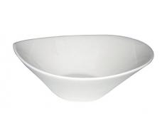 EÃ±e Chun Bol en Forme de Goutte, 28Â cm Blanc