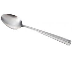 Fackelmann CuillÃ¨re de Table Nirosta-Mailand 20cm en INOX, Acier Inoxydable, Argent, 20 x 6 x 2 cm