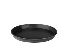 Pentole Agnelli pâtisserie et Pizza Moule à Tarte Rond pour Pizza, tôle, Bleu 16x16x2.29 cm Bleu