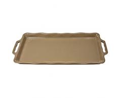 Appolia 114041019 Délices Plat à Cake Céramique Gingembre 41 x 18,2 x 3,1 cm