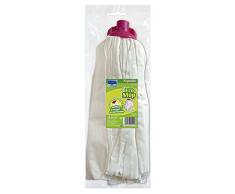 Parodi et Parodi Eco Mop Balai de Nettoyage Doux, Viscose/Polyester, Blanc, 36Â x 15Â x 7Â cm