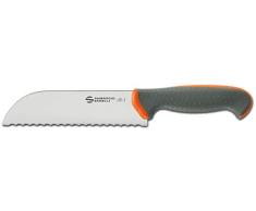 Sanelli Ambrogio Tecna Couteau Ã Pizza, Acier, Orange/Gris