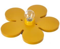 Niermann Standby 322 Marguerite Jaune Mais Applique Murale pour Enfants Bois 40 Watts