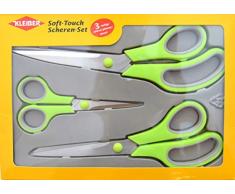 Kleiber Ciseaux Soft TouchÂ âÂ 3Â piÃ¨cesÂ âÂ Vert
