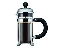 BODUM - 11732-16 - Chambord - CafetiÃ¨re Ã Piston, 4 Tasses - 0.5 l - Acier inox, avec PoignÃ©e Ã Prise Confortable