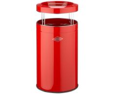 Wesco 355 901-02 Poubelle cendrier Big Ash (Rouge)