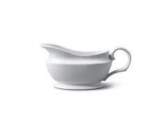 WM Bartleet & Sons 1750 T404 SauciÃ¨re traditionnelle en porcelaine, blanc, 240ml