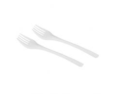 Einweggeschirr & Besteck Vaisselle & Couverts jetables 90093Â 2000Â Fourchettes, PS 16,5Â cm Blanc