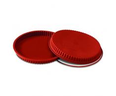 Silikomart Moule Ã tarte/quiche Bords cannelÃ©s Silicone Taille L