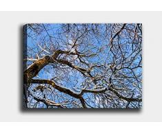 Bonamaison Peinture sur toile, multicolore, 50 x 70 cm - ConÃ§u et fabriquÃ© en Turquie