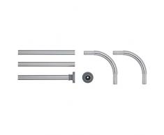 Sealskin Barre dangle Universelle pour Rideau de Douche, mÃ©tal, Chrome, 2 x 2 x 90 cm