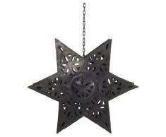 Ian Snow Photophore pour Bougie Chauffe-Plat en métal en Forme détoile