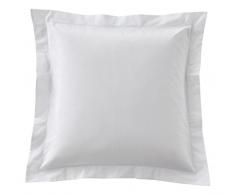 Blanc des Vosges Taie Carree Marquise Blanc 65 x 65 cm coton
