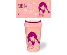 Mulan EMG25733 Mug de Voyage ecologique 400ml