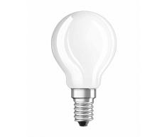 Osram Lampe LED Star Star Classic P, en forme de goutte avec prise E14, non dimmable, remplace 40 watts, mat, blanc chaud - 2 700 Kelvin, paquet de 1