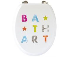 Gelco Design 708645 Bath Art Abattant WC Blanc 37,5 x 46,5 x 4,5 cm