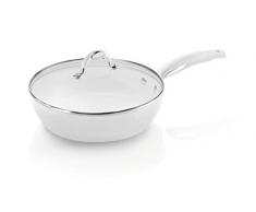 Bialetti JOWIC3N160 Casserole Blanc + Couvercle 16 cm