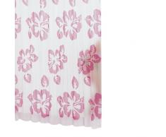 Ridder Flowerpower 32352S-350 Rideau de douche avec oeillets Rose 180 x 200 cm