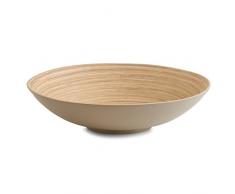 Zeller 25141 Bol Bambou Taupe 35 x 9,5 x 35 cm