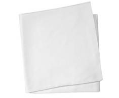 All Bamboo Drap Plat, Blanc Pur, Super King