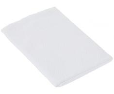 Lasa Home Torchon de Cuisine, Collection Pure Kitchen, 5050 en éponge, Blanc, Coton, 50x50x1 cm