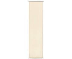 Gardinia Panneau Japonais Tissu Uni Beige 60 x 245 cm, Polyester