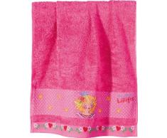 Prinzessin Lillifee 1480339600 Serviette de Toilette Rose 50 cm x 80 cm Coton