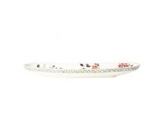Villeroy & Boch Artesano ProvenÃ§al Verdure Plat pour baguette, Porcelaine Premium, Blanc/Multicolore