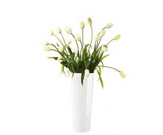 ASA 1036005 Vase, Pierre, Blanc, 18x18x46 cm