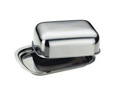 kela 19243 Beurrier Vision 15,5x11x5cm en Acier Inoxydable, Argent, 5 x 11 x 5 cm