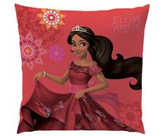 Disney - Elena dAvalor - Coussin, Polyester, Rose, 40x40 cm