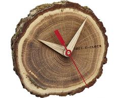 TFA-Dostmann Horloge de Table, Bois, Marron, 10 x 5 x 9 cm