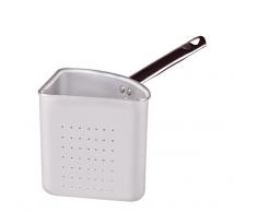 Agnelli Cocottes Passoire de de giroflier, de Fond, en Aluminium, avec Manche en Acier Inoxydable, Argent