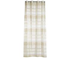 Sarayo PAP CARIOLAN Voilage Polyester Naturel 135 x 270 cm