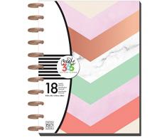 Me & My Big Ideas Lovely Pastels Grand Agenda 2017â2018 en Anglais Multicolore