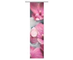 Home Fashion 87673-752 Lily Panneau Japonais Polyester Rosé Vieux 245 x 60 cm