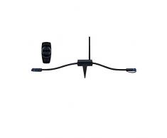 Paulmann Licht 18011 Accessoire pour Éclairage, Matière Plastique, Noir, 9,80 x 4,44 x 2,1 cm