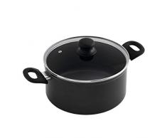 Kuhn Rikon 5 37457 Easy Induction Faitout 5.0L/24cm, Noir