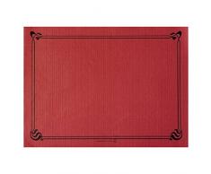Garcia de pou Sets De Table 48 G/M2 31X43 Cm Bordeaux Cellulose - 500 unitÃ©s