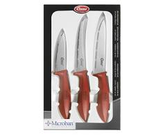 Clauss CE2601016 Lot de 3 Couteaux Acier Inoxydable 7,7/9,9/11 cm