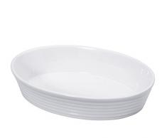 KÃ¼chenprofi 750018230 Terrines & Plats Ã Four, Porcelaine, WeiÃ, Unique